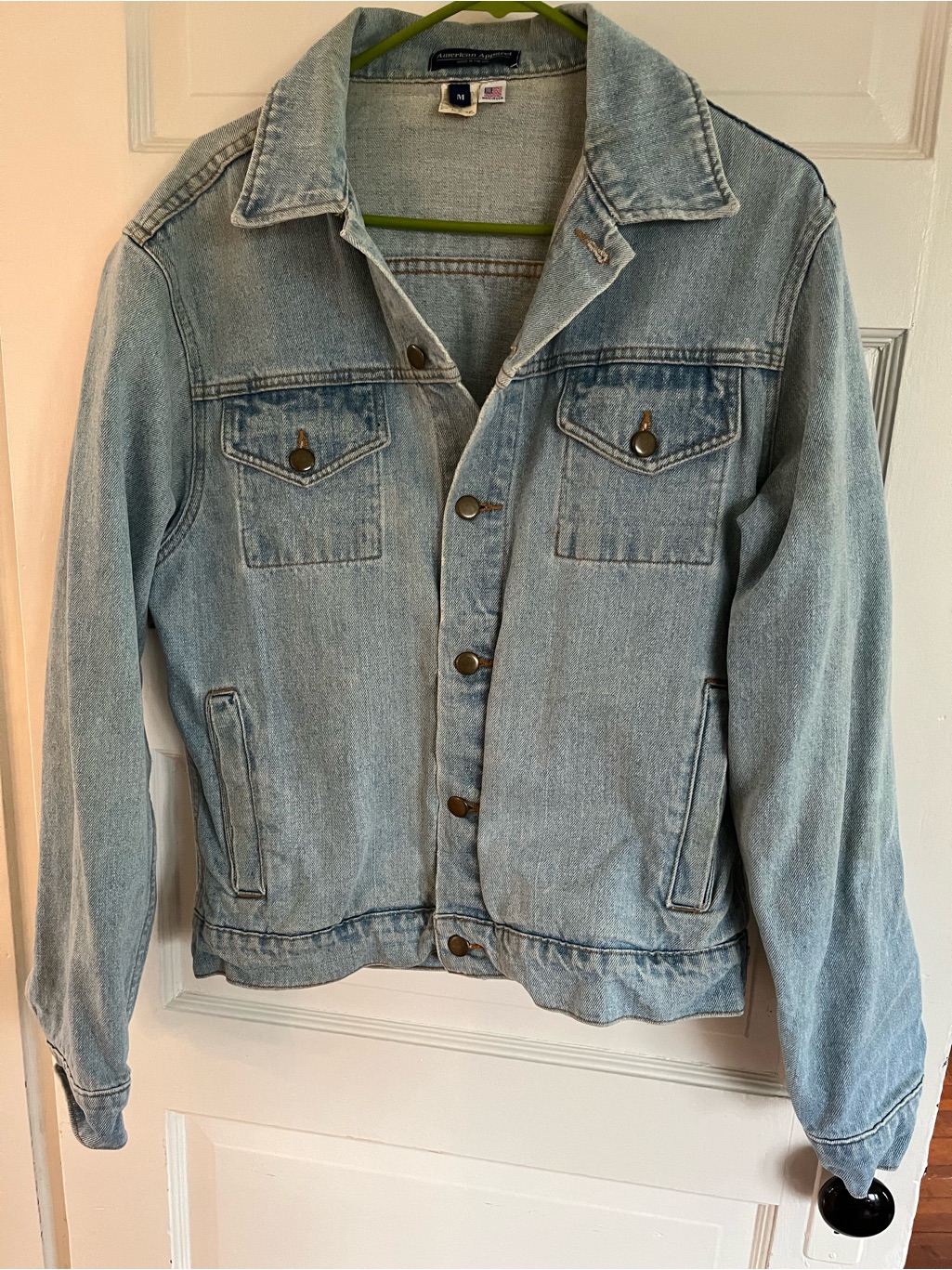 American Apparel Light Blue Denim Jacket